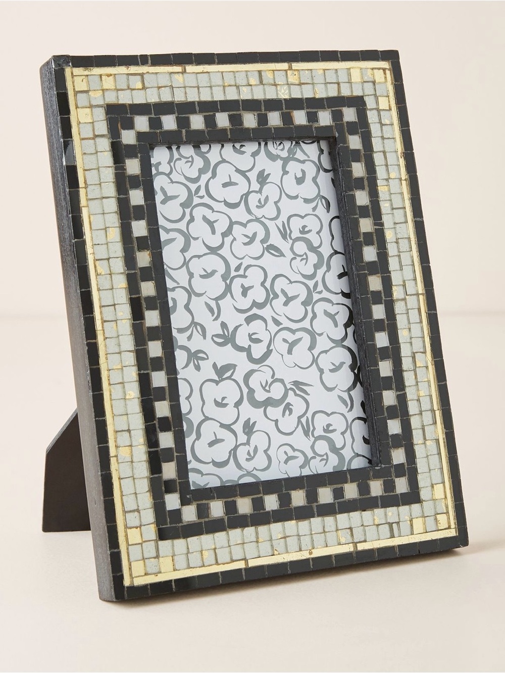Anthropologie The Bistro Tile Wooden Frame